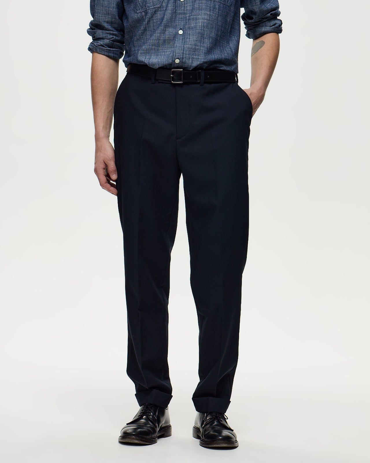HADRIEN Suit Trousers - Dark Navy