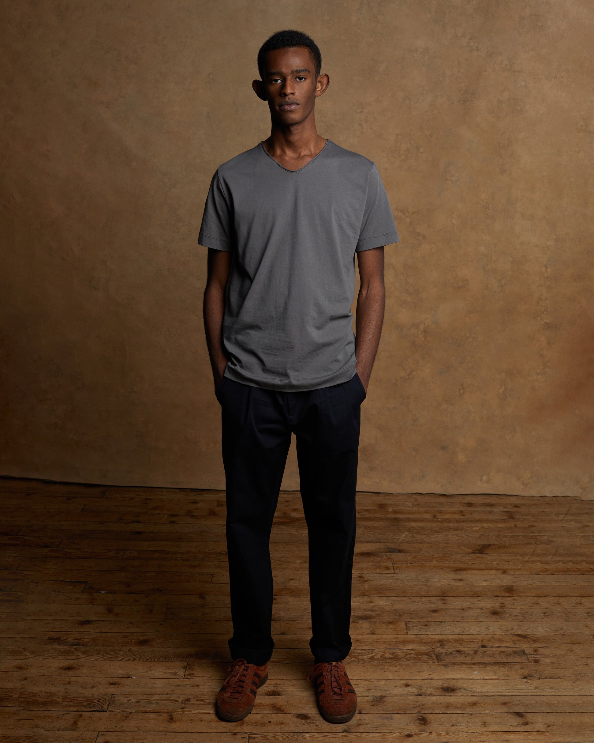 BARRY T-shirt - Cendre