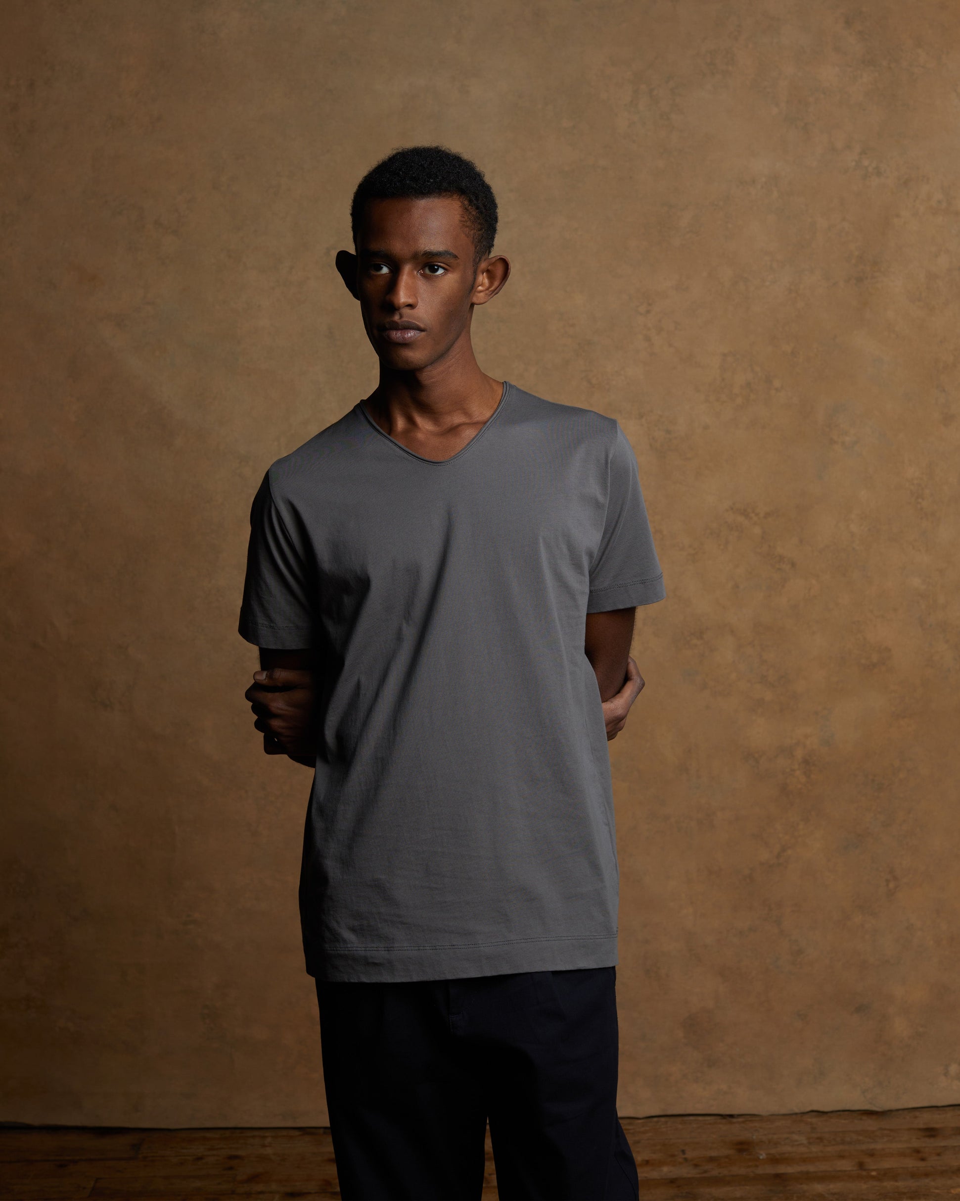 BARRY T-shirt - Cendre