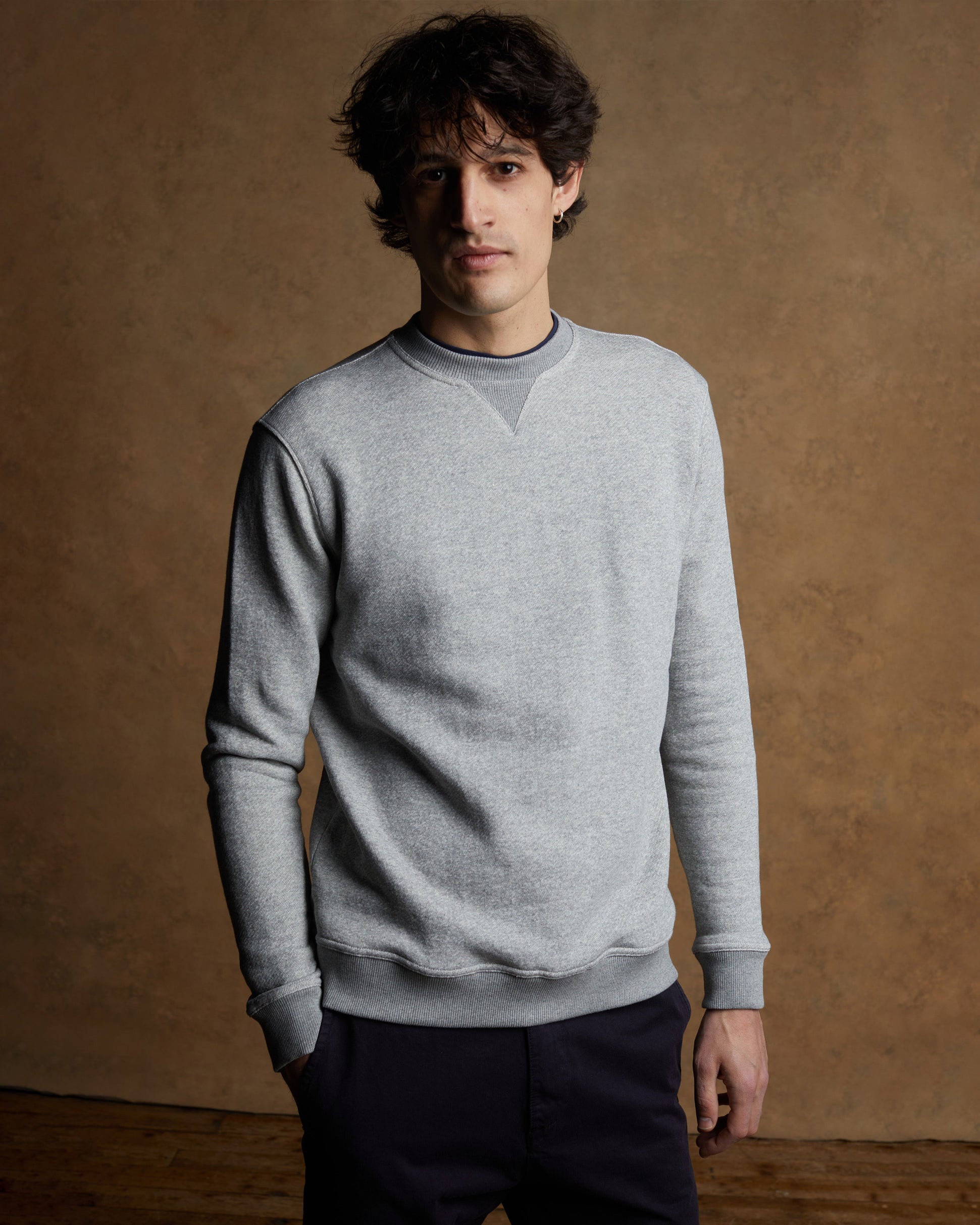 CAMERON Sweatshirt - Gris chine