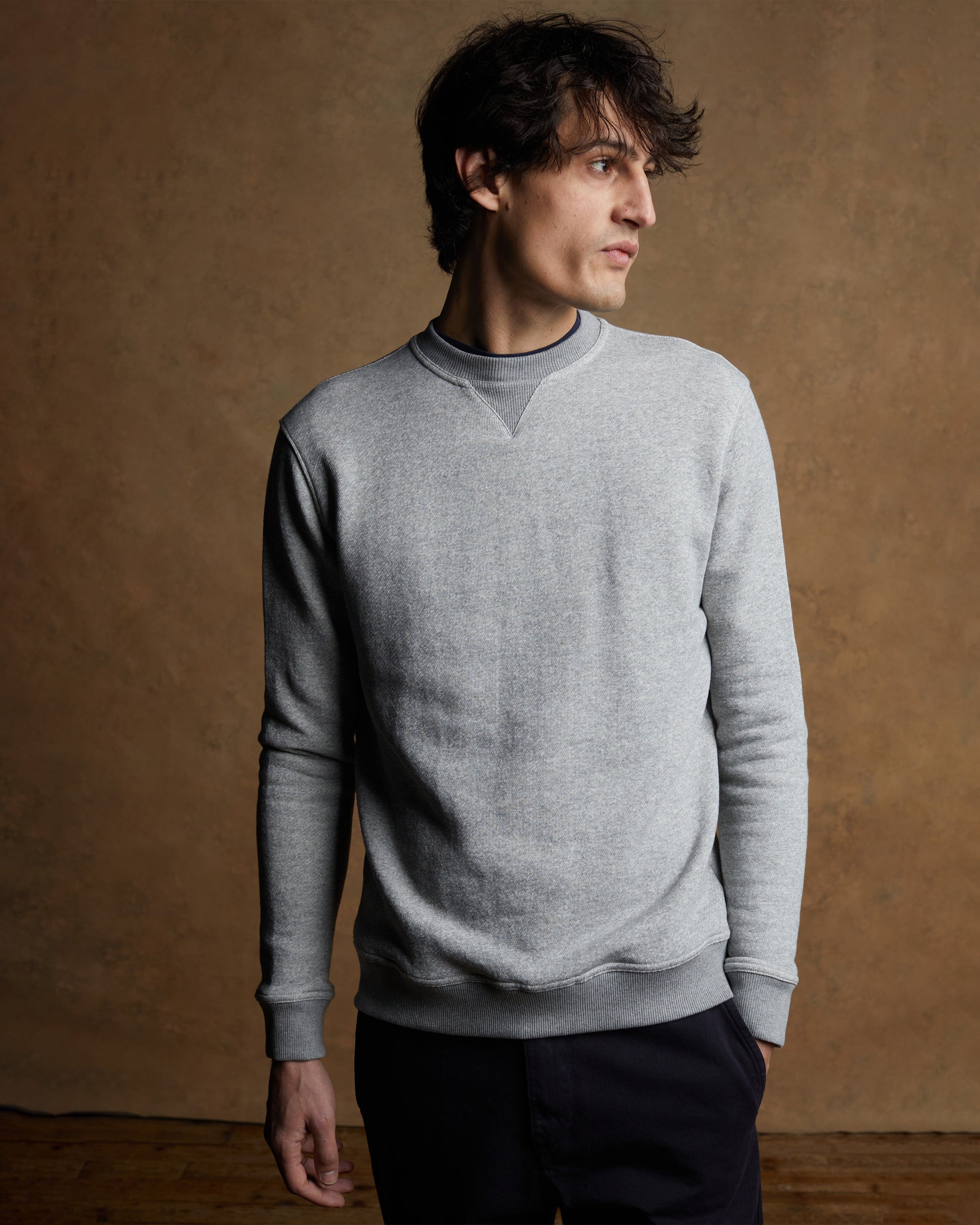 CAMERON Sweatshirt - Gris chine