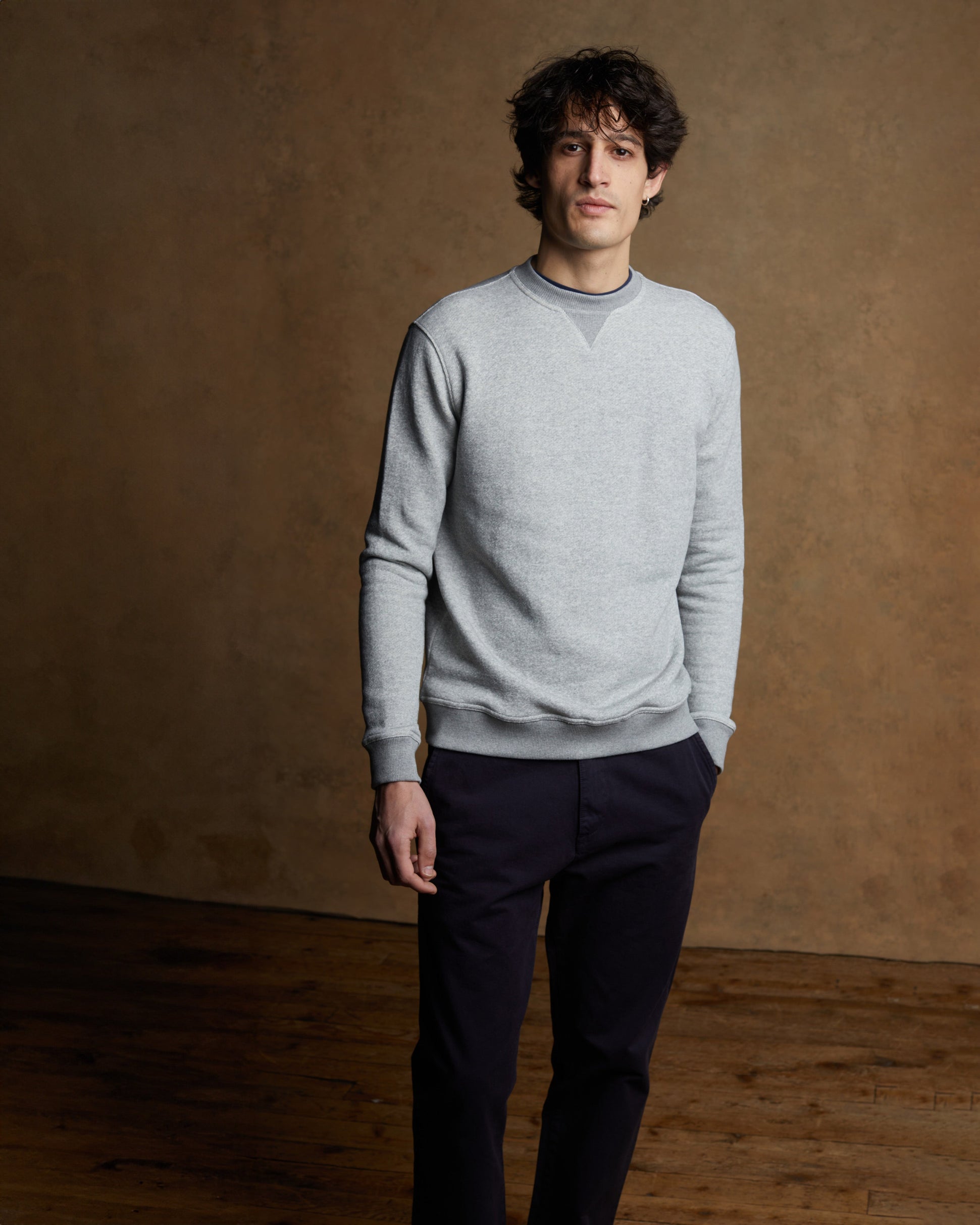 CAMERON Sweatshirt - Gris chine