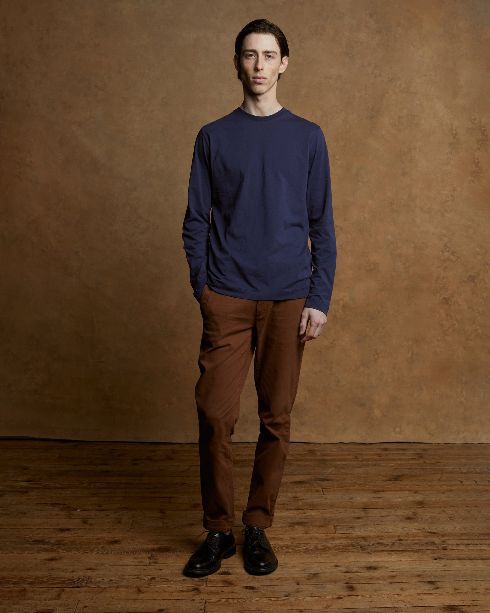 DAN T-shirt - Encre Violet