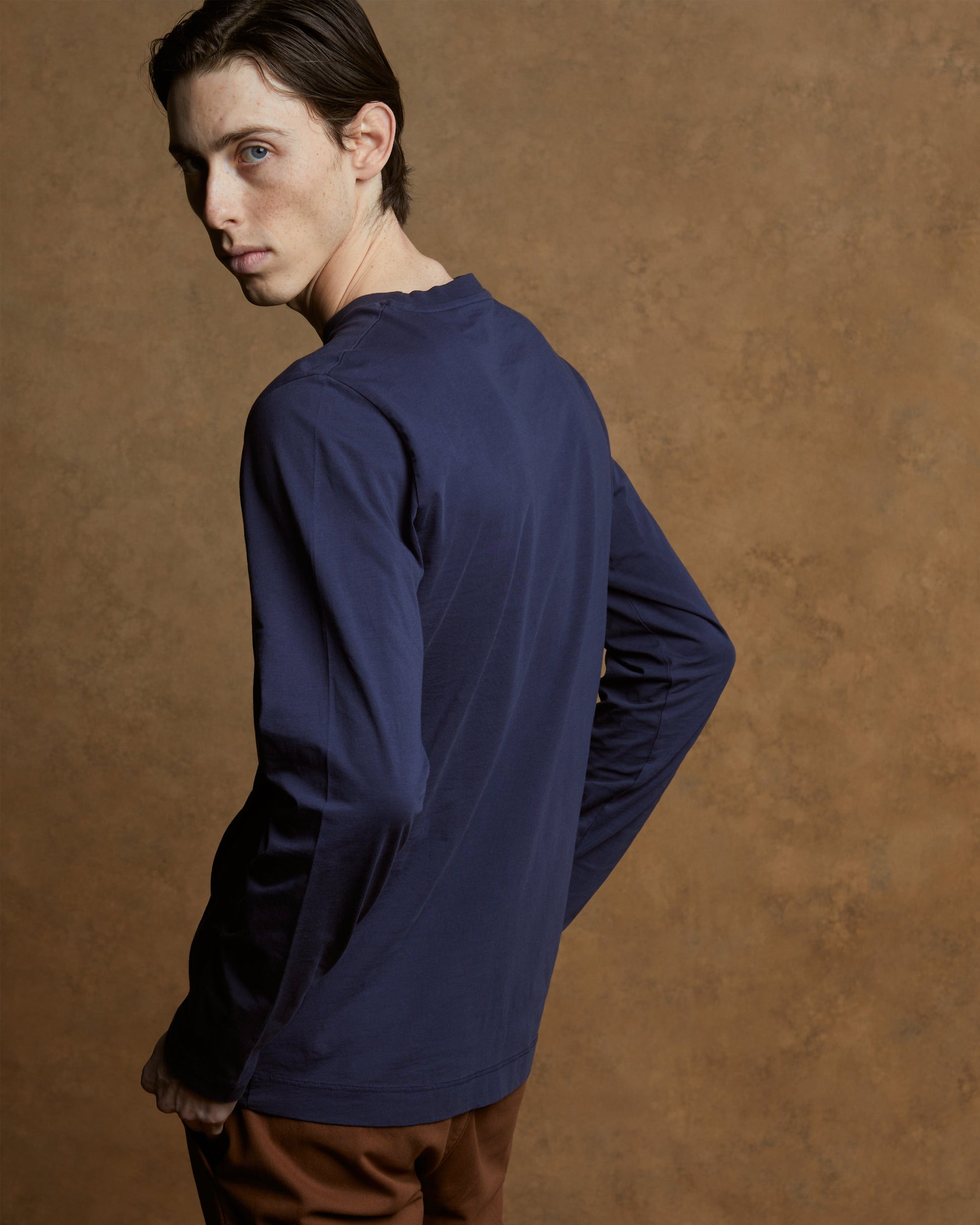 DAN T-shirt - Encre Violet