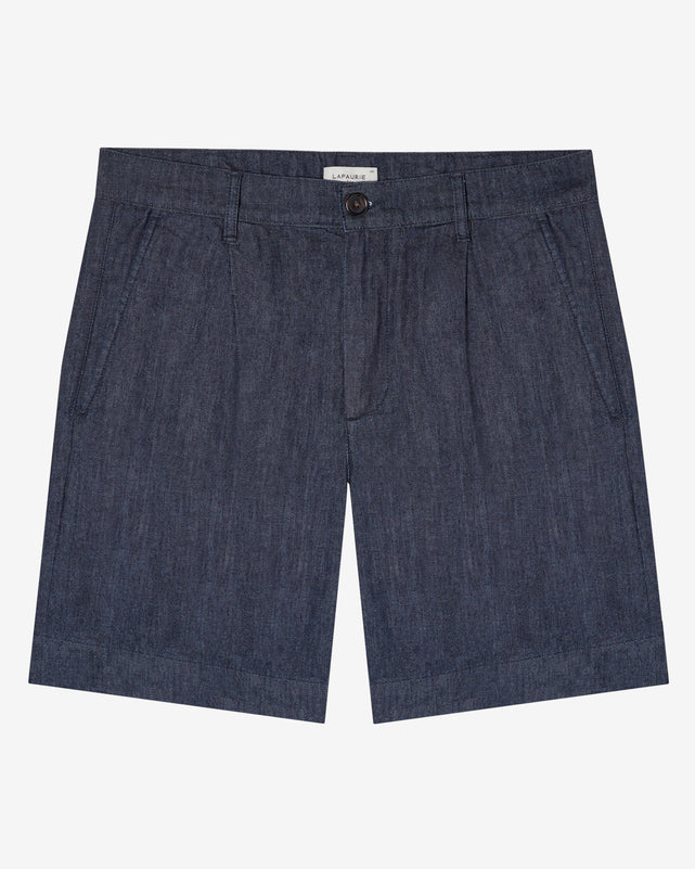 DENVER Denim Shorts - Stone