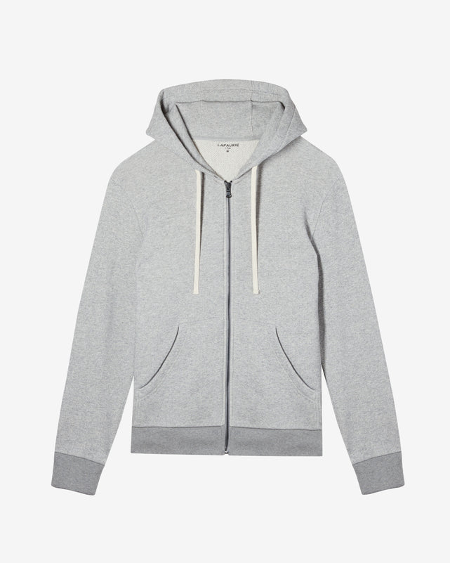 DENZEL Hoodie - Gris chine