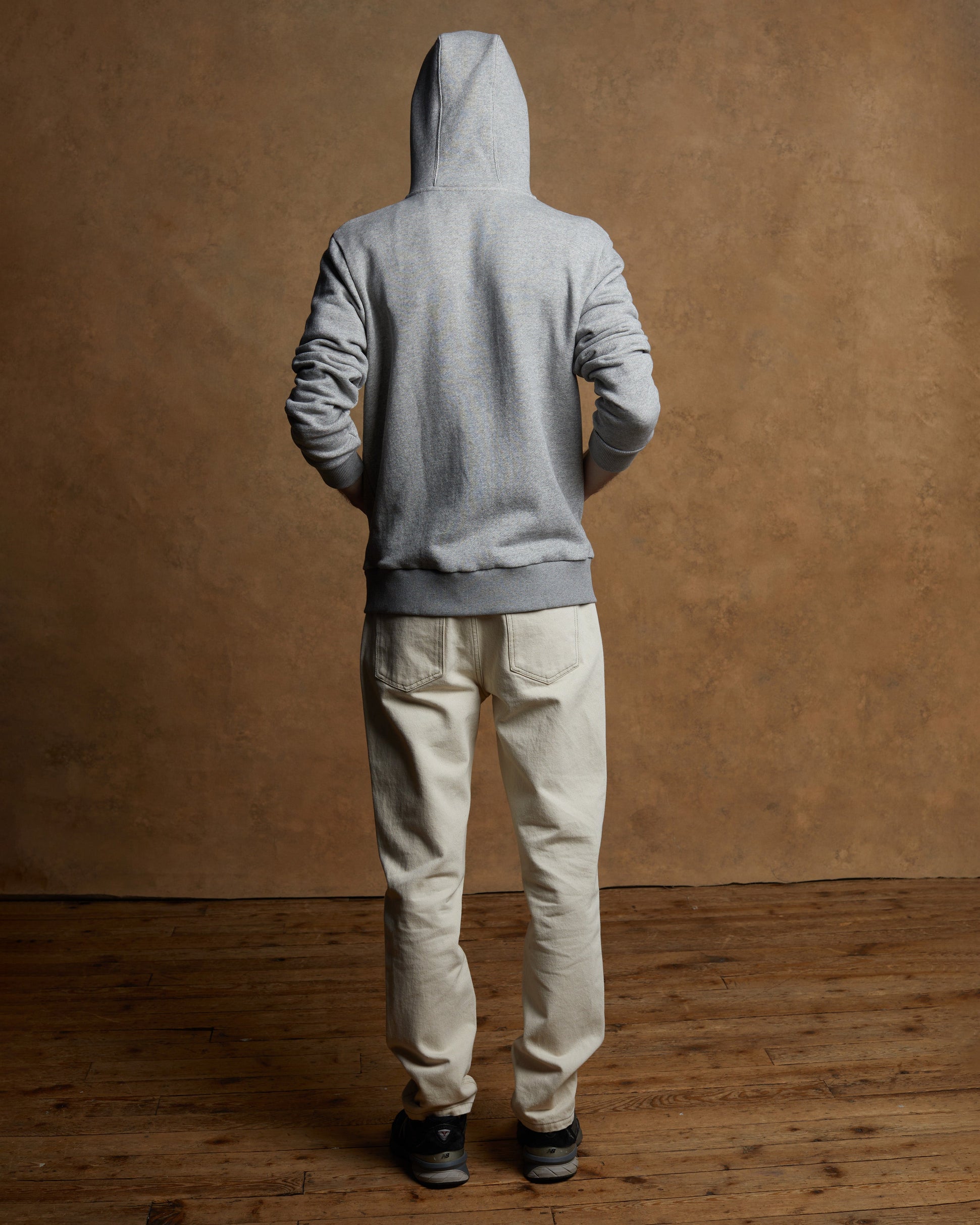DENZEL Hoodie - Gris chine