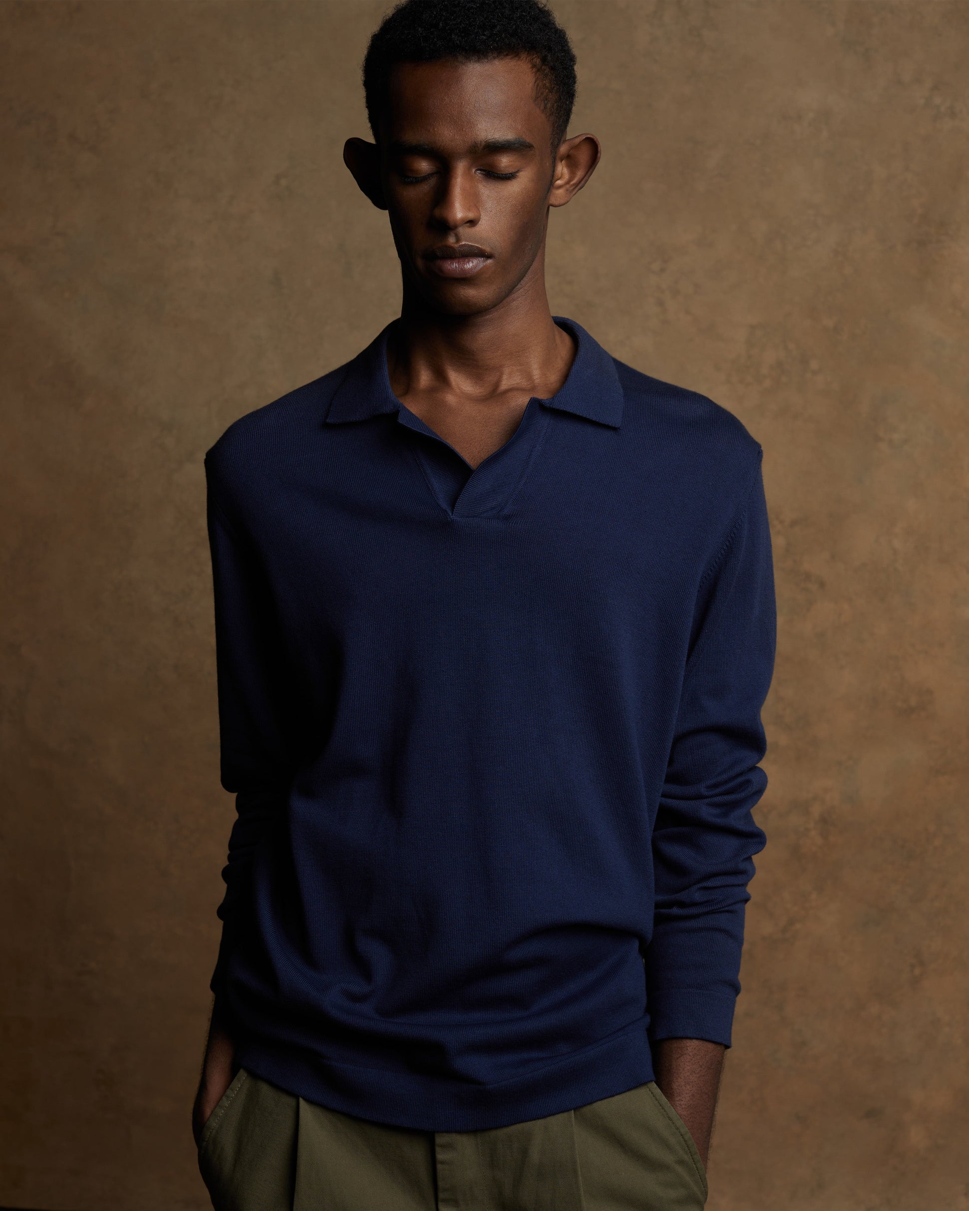 DUBINO Polo - Encre Violet