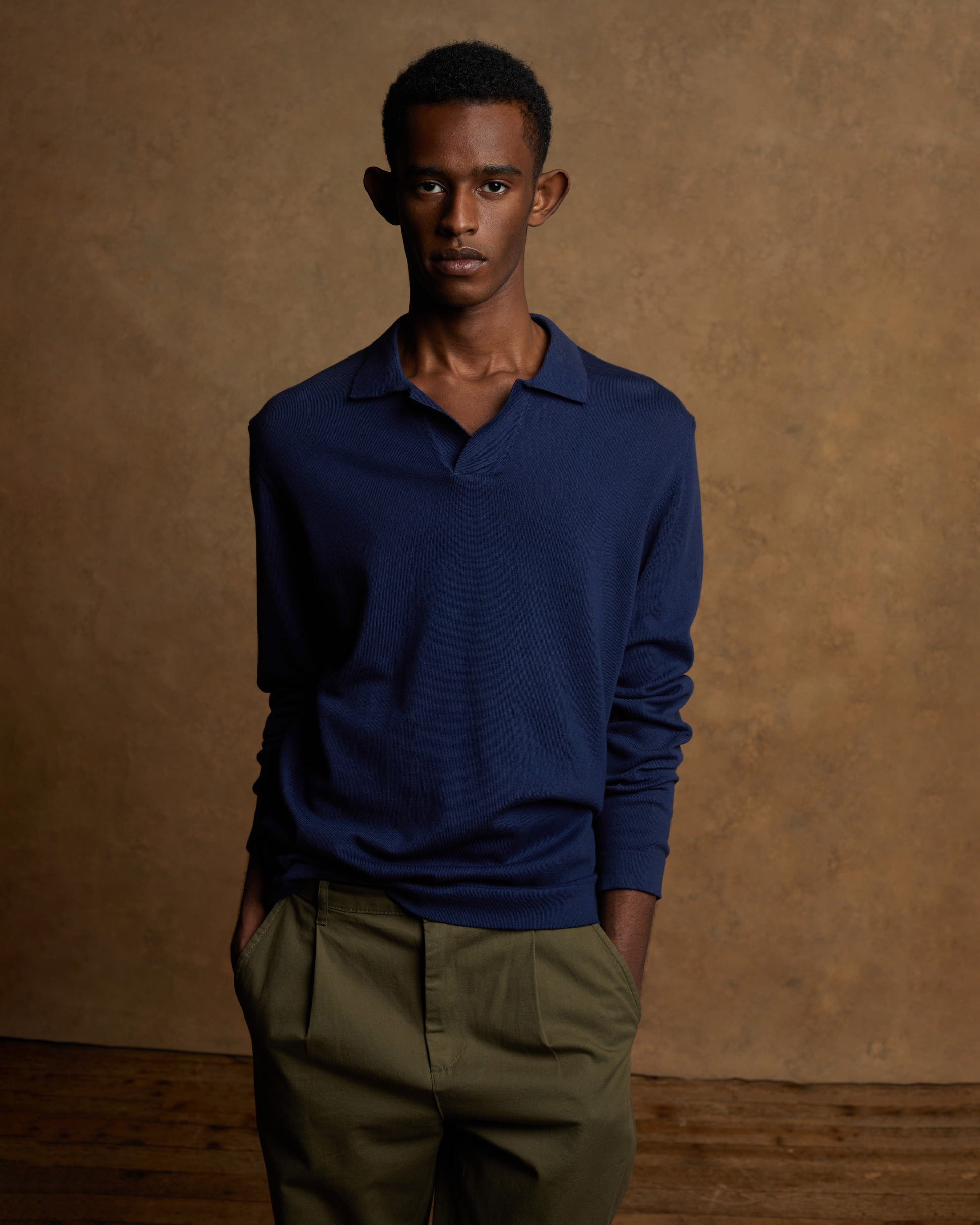 DUBINO Polo - Encre Violet