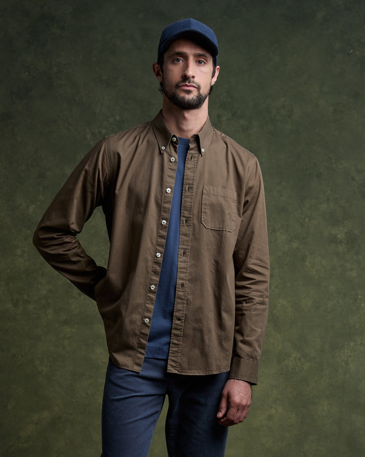 ERMIN Cap - Bleu Denim