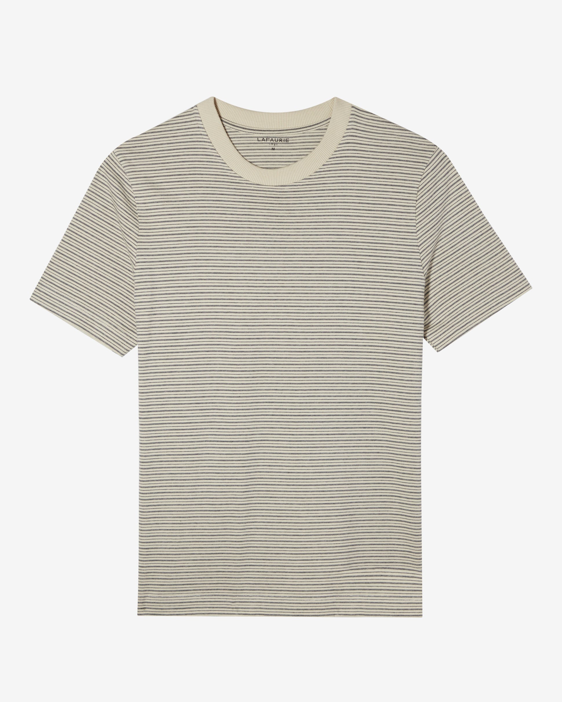 T-shirt FINCA - Natural/Navy