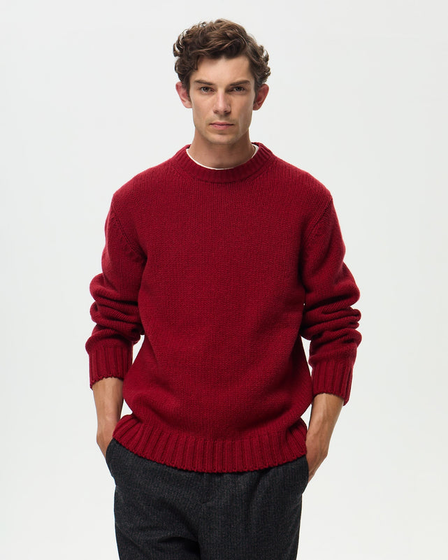 GERINO Sweater - Rouge Cardinal