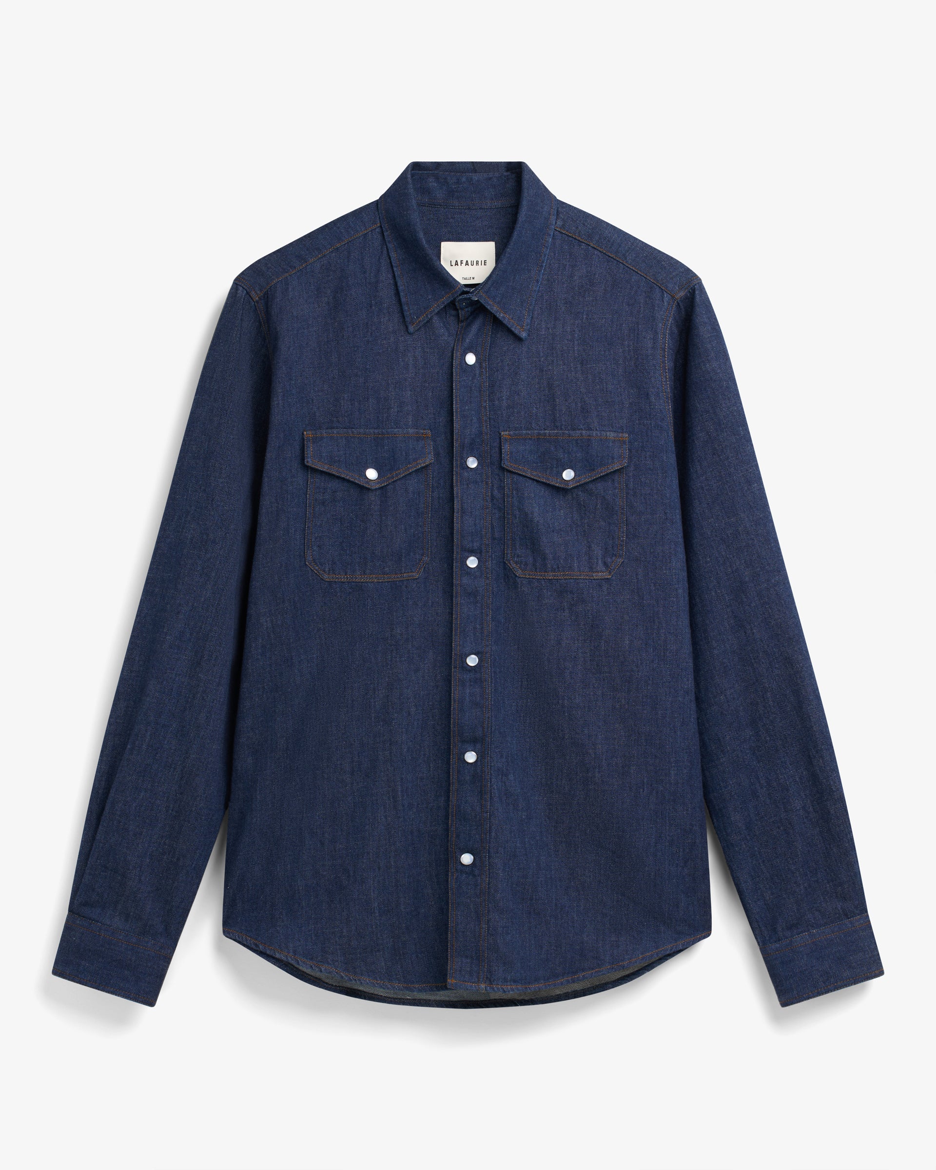 HARRIS Shirt – Rinsed Denim