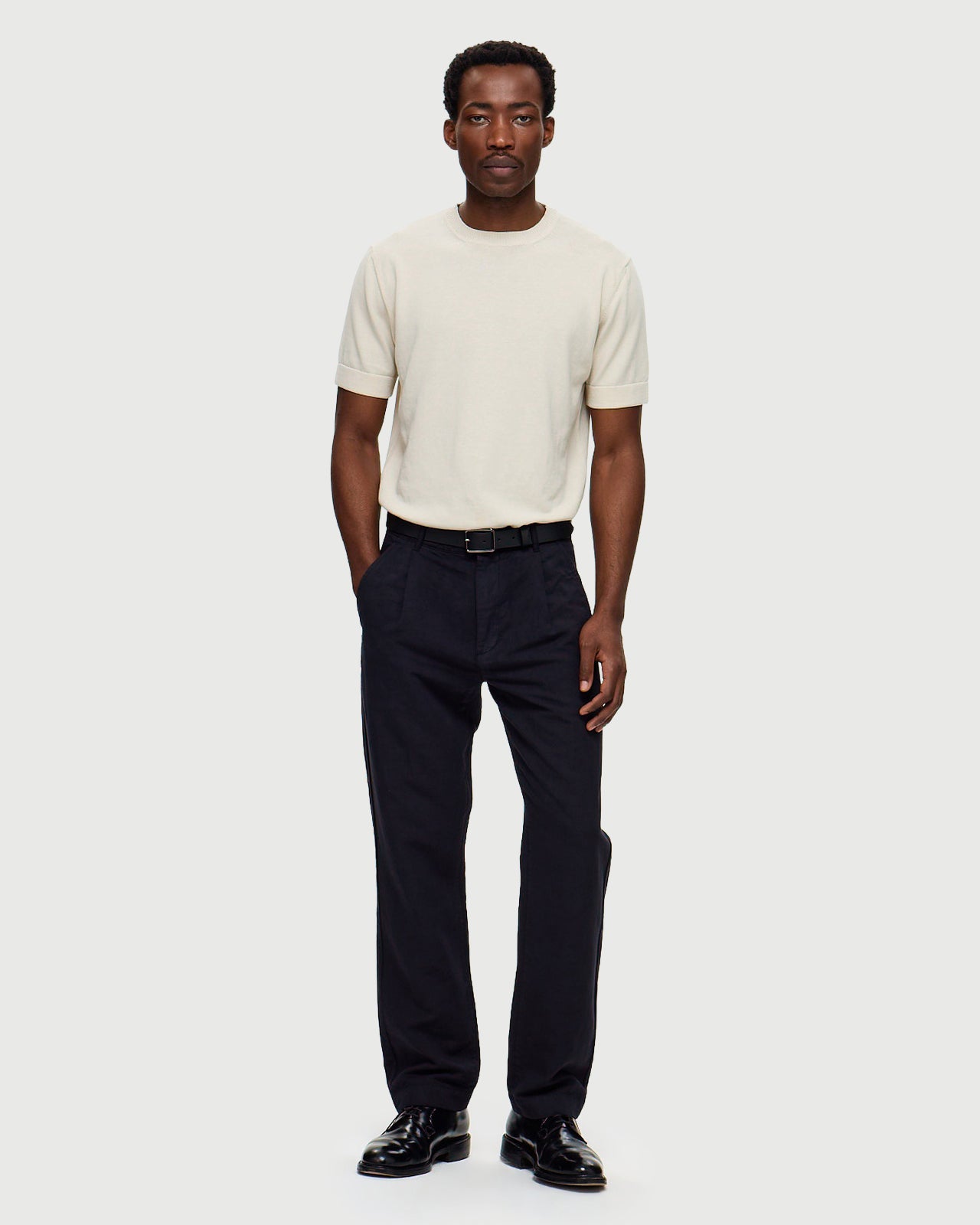 DIEGO Tencel/Lin - Dark Navy