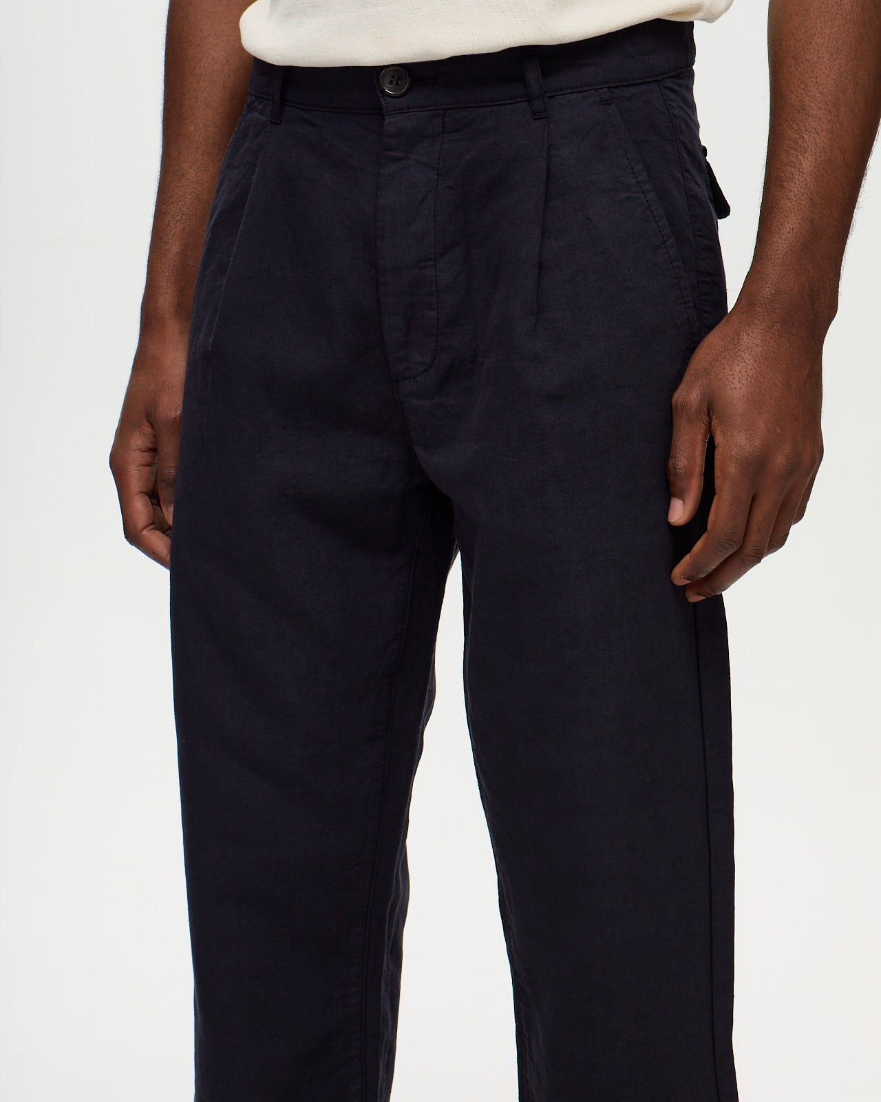 DIEGO Tencel/Lin - Dark Navy