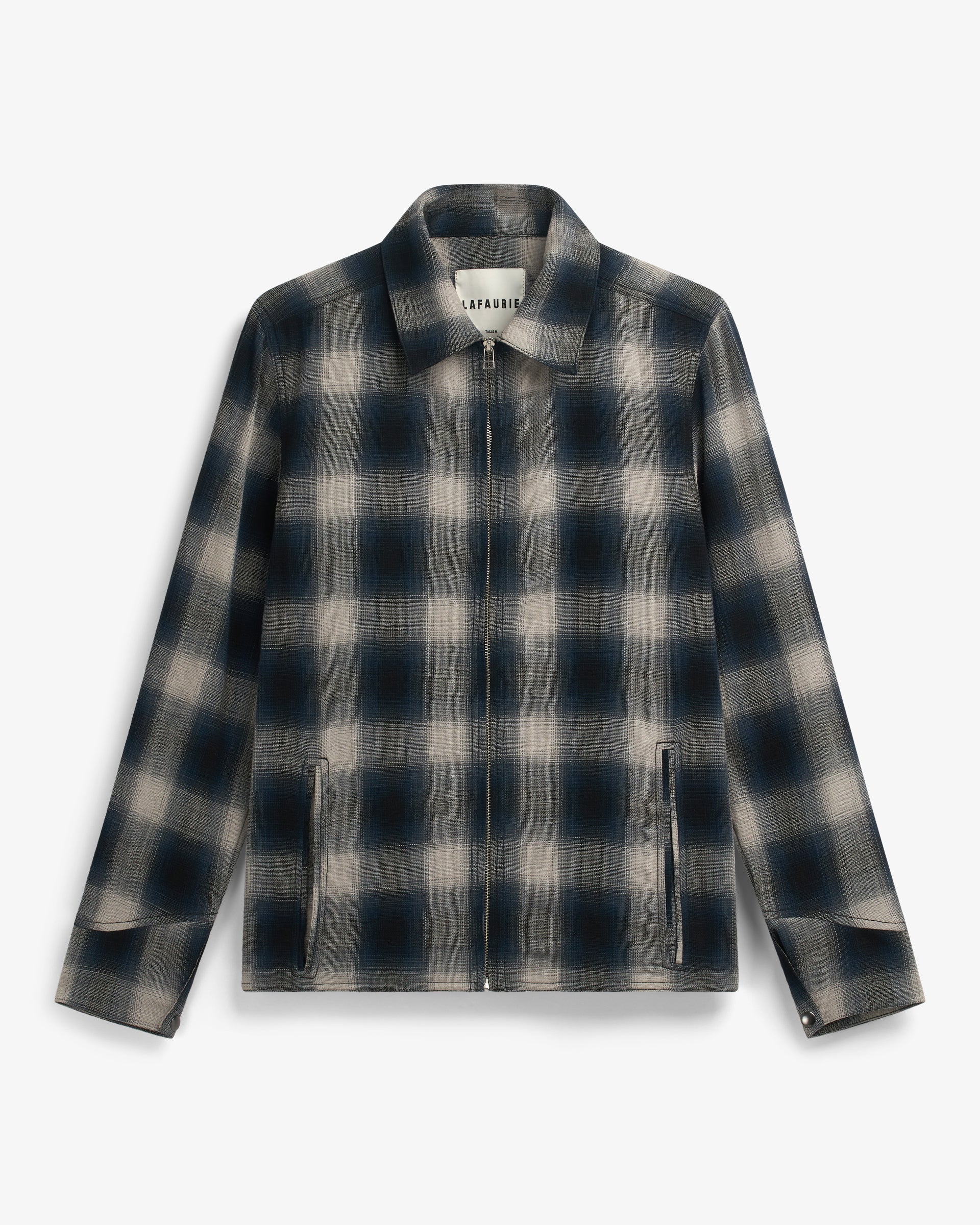HITCHCOCK Jacket Windowpane Check - Clay/Navy