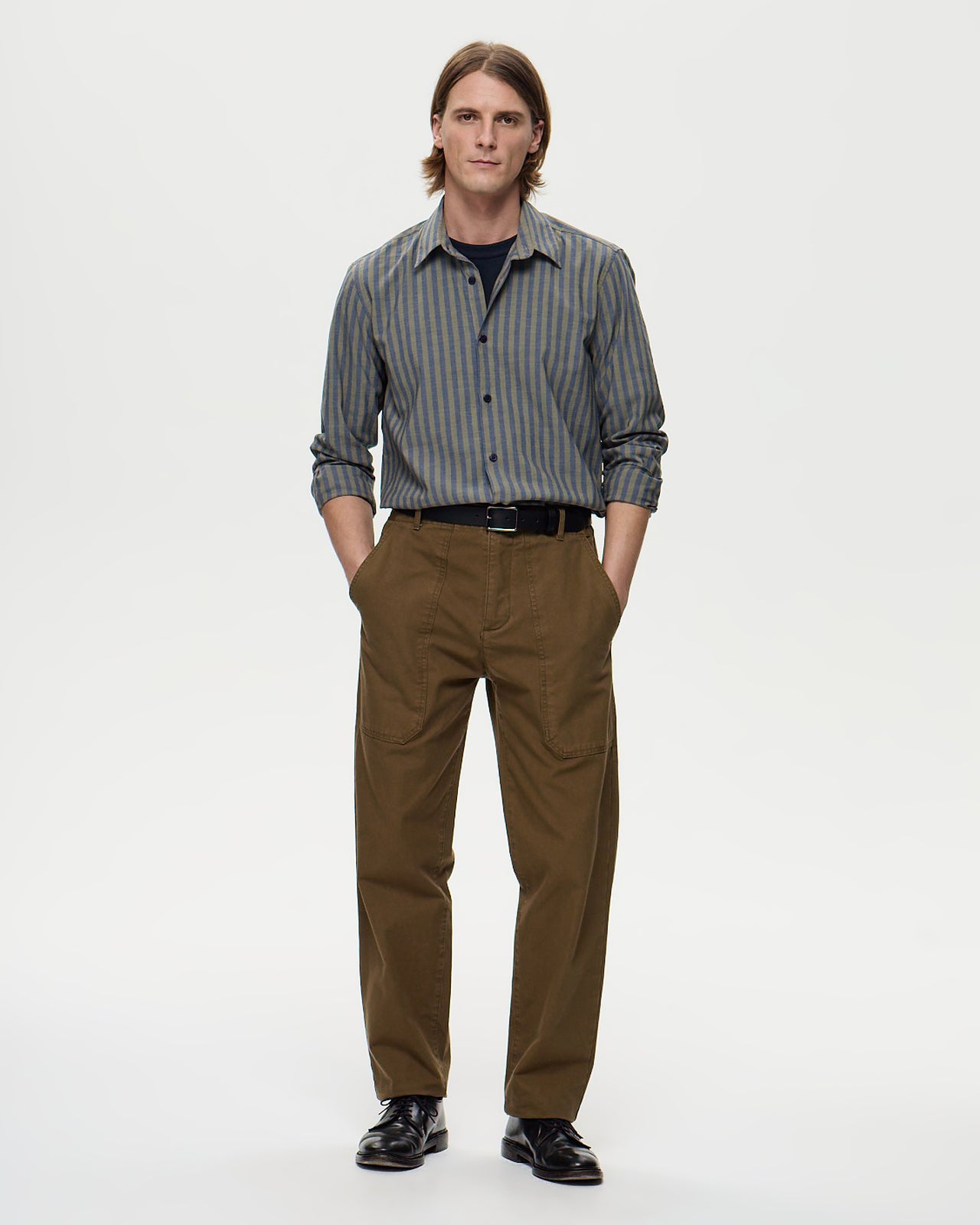 HAMLET Shirt – Indigo/Khaki