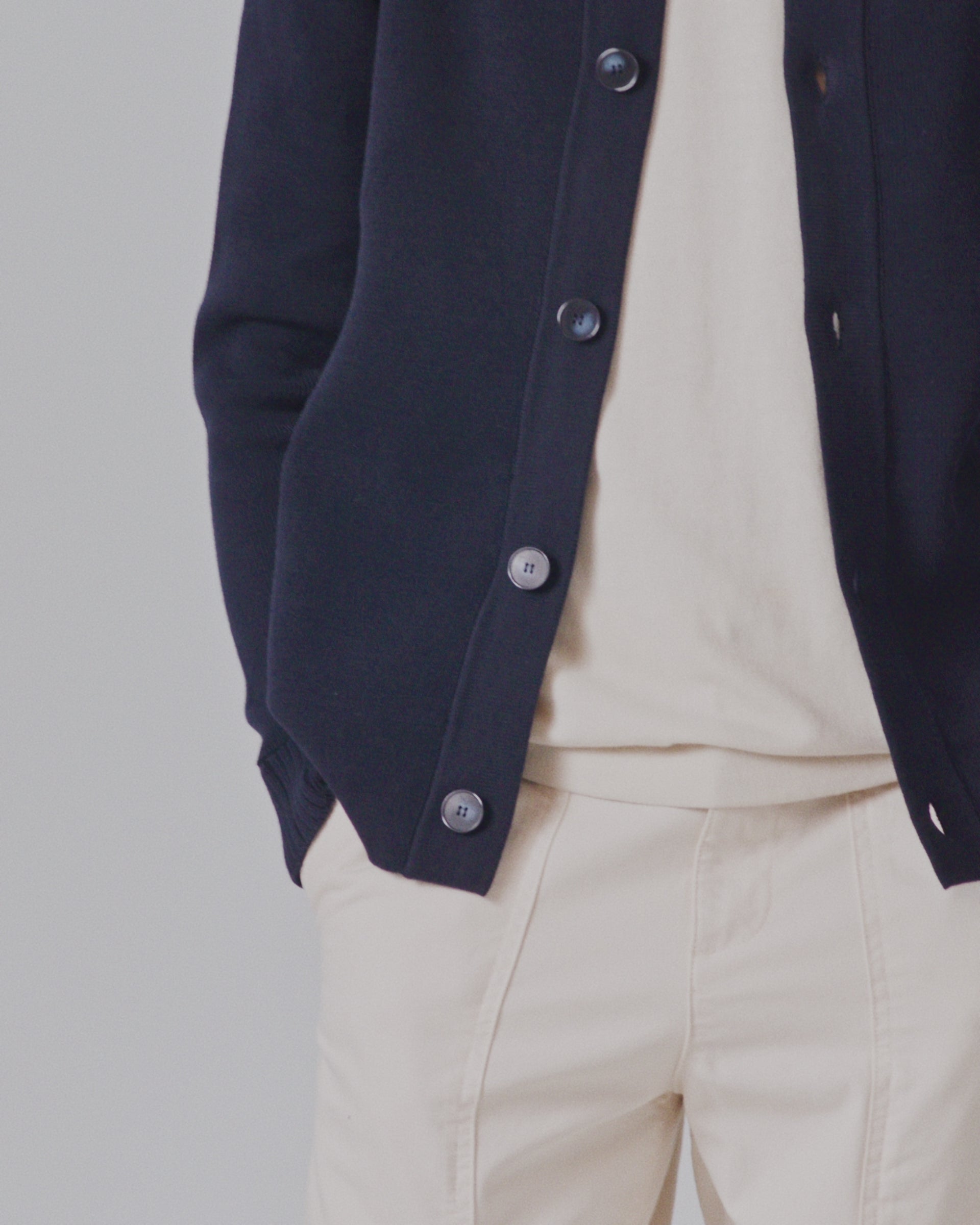 HUMBERTO Cardigan - Navy